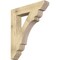 Ekena Millwork Olympic Slat Rough Sawn Bracket, Douglas Fir, 6"W x 34"D x 40"H BKT06X34X40OLY06RDF - alternate 1